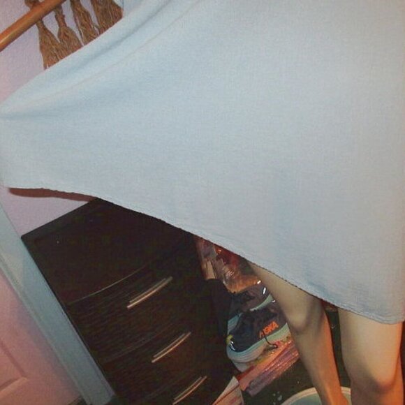 Oh My Gauze Tunic Top Size XXL 3 Short Sleeves Asymmetrical Coastal Beachy Boho - Picture 3 of 10